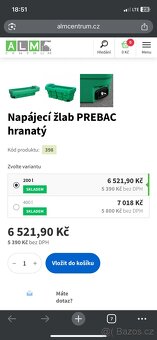 Napájecí žlab - 3