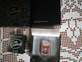 1 oz Ag stříbrná mince Simpson Duff Beer - 3