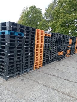 Prodam plastové palety 120x80 nebo 120x100cm - 3