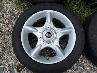 Alu kola Mini Cooper 4x100  letní pneu 195/55 R16 - 3