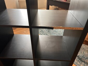 Knihovna KALLAX 4x4 černohnědá - 3