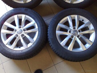 alu kola 5x112 r16 original vw touran 205/60/16 - 3