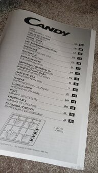 NOVÁ Plynová + PB varná deska CANDY CHW6LWW - 3