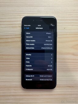 Apple iPhone SE 2020 64GB v záruce - 3