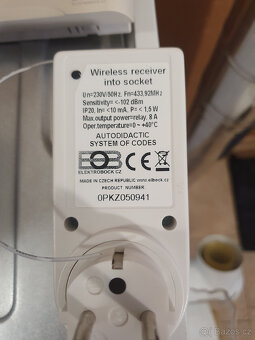 Bezdrátový termostat BT 22 Elektrobock - 3