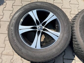 4x al kola 5x120 17 + pneu zimní 245/65 R17 - 3