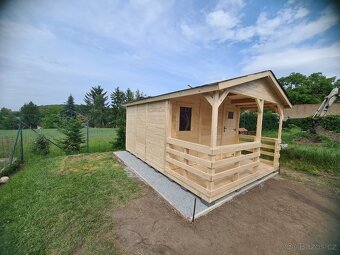 Záhradní dřevěna chatka - 3