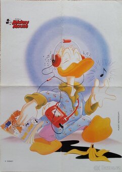 Walt Disney - plakáty Kačer Donald a Mickey Mouse - 3