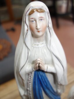 Dvě sošky - Panenka Marie Lourdská č. 2 - 3