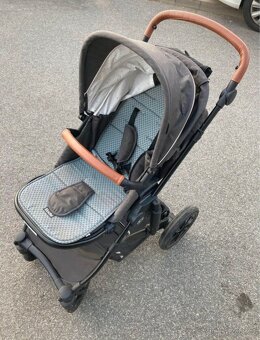 Trojkombinace kočárek, korbička, autosedačka - 3