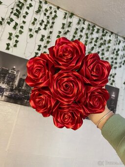 saténové růže - 3