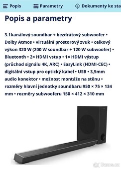Soundbar Philips - 3