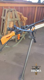 uk59 kulomet uk 59 samopal čsla vojenský znehodnocený - 3