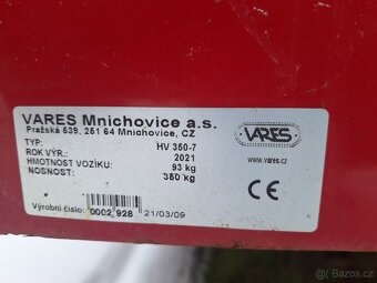 Přívěsný vozík Terra Vari Vares - 3