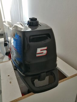 Prodám lodní motor Suzuki DF5 AS - Krátká noha - 3