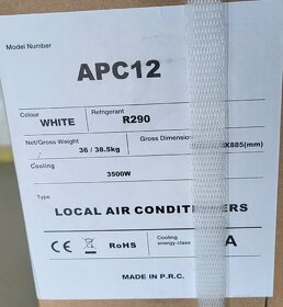 Mobilní klimatizace Hisense APC12 (nová, zabalená) - 3