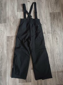 Dětské černé zimní kalhoty Snoxx, vel. 128 - 3