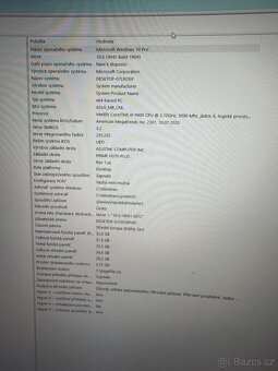 Stolní počítač - Intel core i9,32gb RAM, 512 GB SSD, 2TB - 3