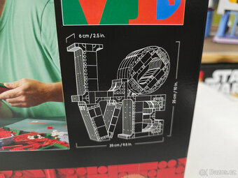 LEGO® Art 31214 LOVE + mini dárek - 3