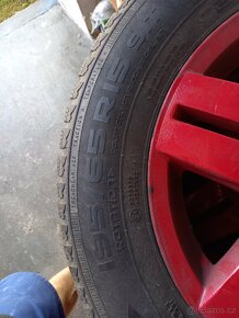 Alu kola 6Jx15 ET 38 5x112 zimní pneu 195/65R15 - 3