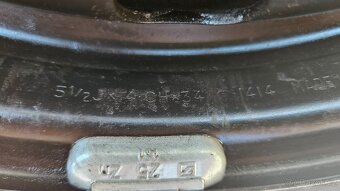 Peugeot 206 letní pneumatiky 175/65R14 disky 5,5Jx14 4x108 - 3