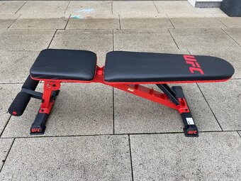 Posilovací, polohovací lavice UFC Folding FID Bench - 3