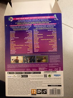 PS5 karaoke Sign2025 a 2ks mikrofonu - 3