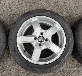 ALU kola Platin 4x100 letní pneu - 3