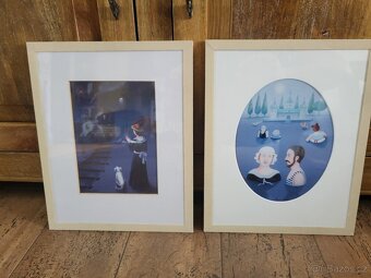 2x OBRÁZEK IVA HÜTTNEROVÁ- KRÁSNÉ - 3