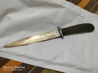 ÚTOČNÝ NUŽ TZV.BOŤÁK PUMA-SOLINGEN CCA 1942 VČETNĚ POCHVY - 3