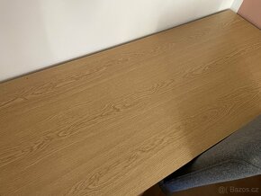 Psací stůl, počítačový stůl, dílenský stůl, olše - 3