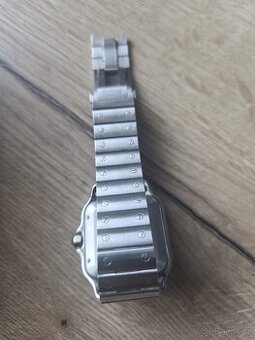 Santos de Cartier watch Large model Blue Face - 3