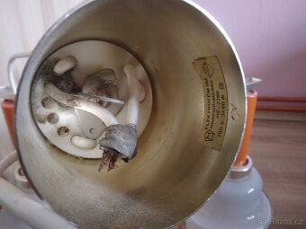 Retro lustr - malovaný - 3