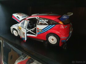 Ford Focus wrc 1:18 rarita Autoart rally C.McRae martini - 3