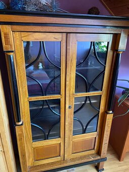 Starožitná knihovna Biedermeier - 3