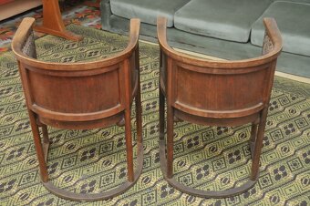 Originální křesla Josef Hoffmann výroba Kohn Wien - 3
