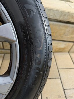 Letní kola Matador 205/60 R16 s ALU disky – komplet, 6.000,- - 3