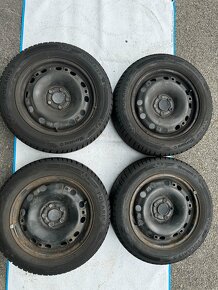 Sada plechových kol pro Škoda Fabia 5x100 s pneu 185/60 R15 - 3