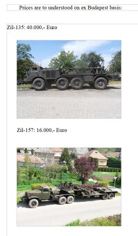 Predáme vojenské vozidlá – pre zberateľov a nadšencov - 3
