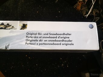 Thule Příčníky + Držák lyží a snowboardu W - 3