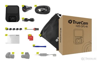 TrueCam H25 GPS 4K with ParkShield® 4K kamera do auta, ParkS - 3