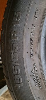 Letní pneumatiky Continental 195/65 R15 – 4 ks - 3