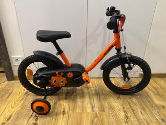 Dětské kolo BTWIN Robot 14” + přídavná kolečka + zvonek - 3