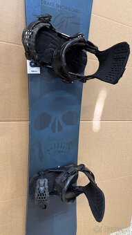 Nový snowboard Drake GT 155cm s vázáním Ride - 3