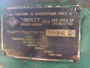 Historický traktor J.A.P - 3