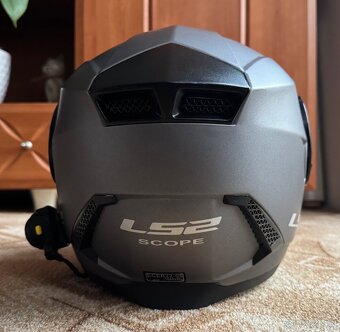 LS2 Scope L výklopná helma + interkom SENA - 3