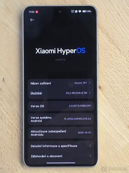 Xiaomi 14T 5G 12/256 GB, záruka 18 měsíců - 3