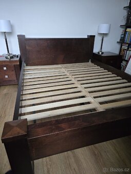 Manželská postel 160x200 cm - 3