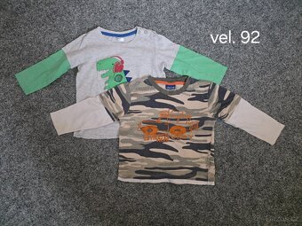 Chlapecké mikiny vel. 92 - 3