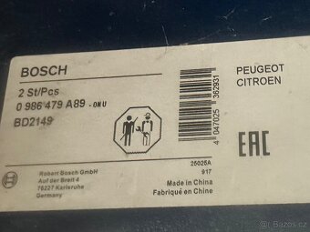 Brzdové kotouče citroen C5... - 3